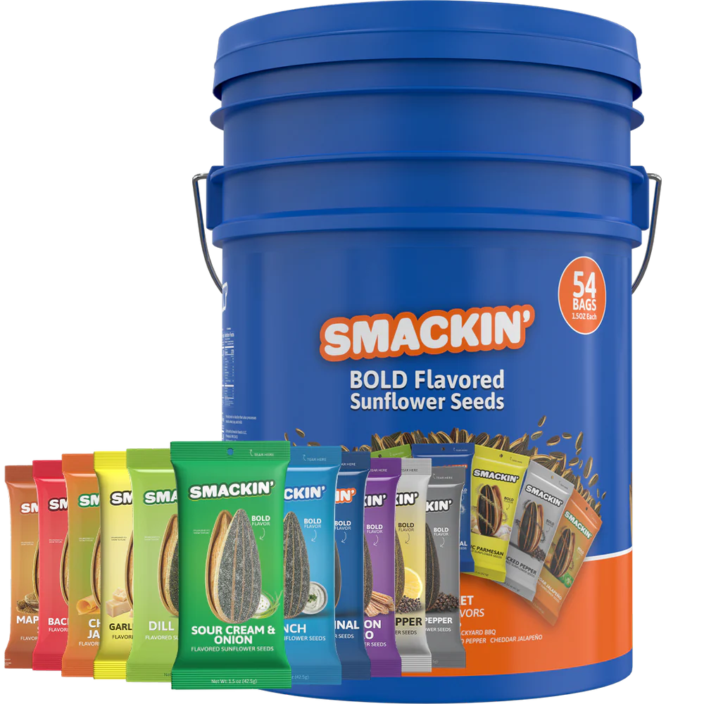 Smackin’ Sunflower Seeds 1.5oz