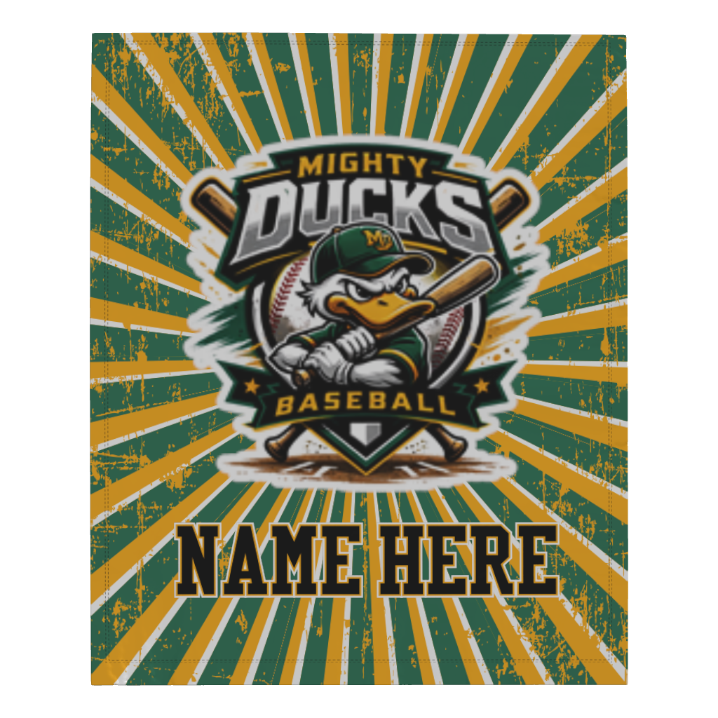 Bower Ducks Microfleece Blanket - 50" W X 60" L)