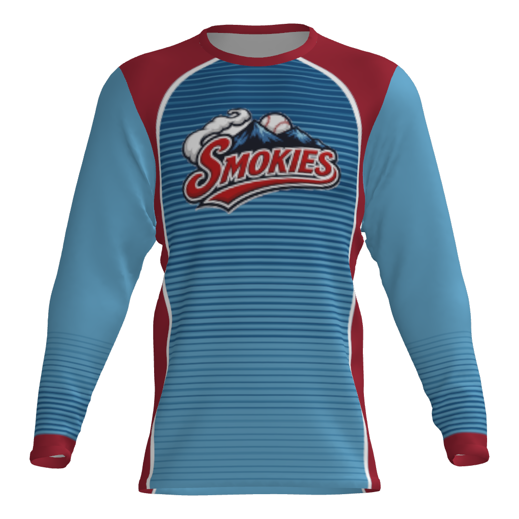 Bower Smokies Player Long Sleeve Dri-Gear Sublimated Tee Shirt