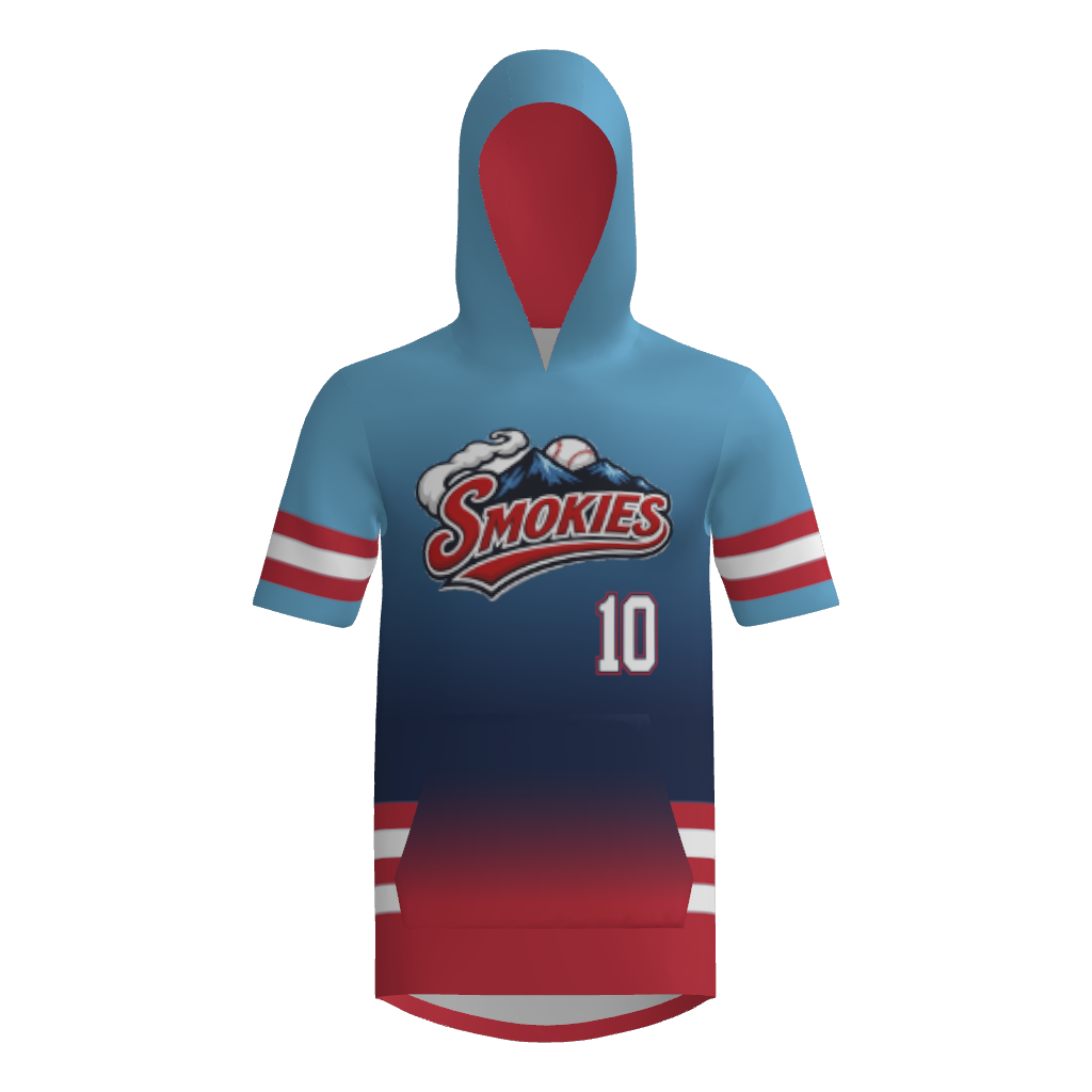 Bower Smokies Short Sleeve Sublimated Player Hoodie