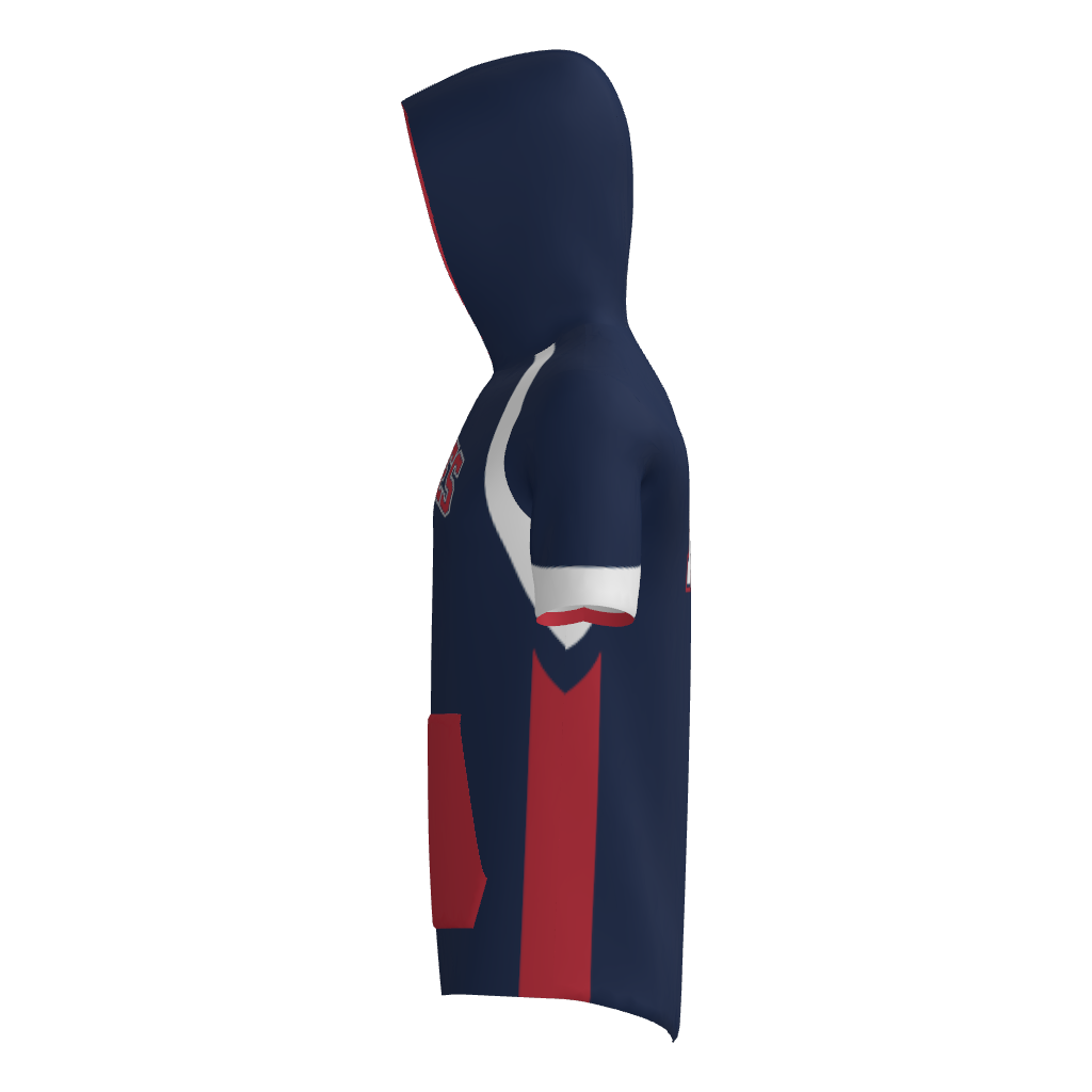 Carter Braves Short Sleeve Sublimated Player Hoodie
