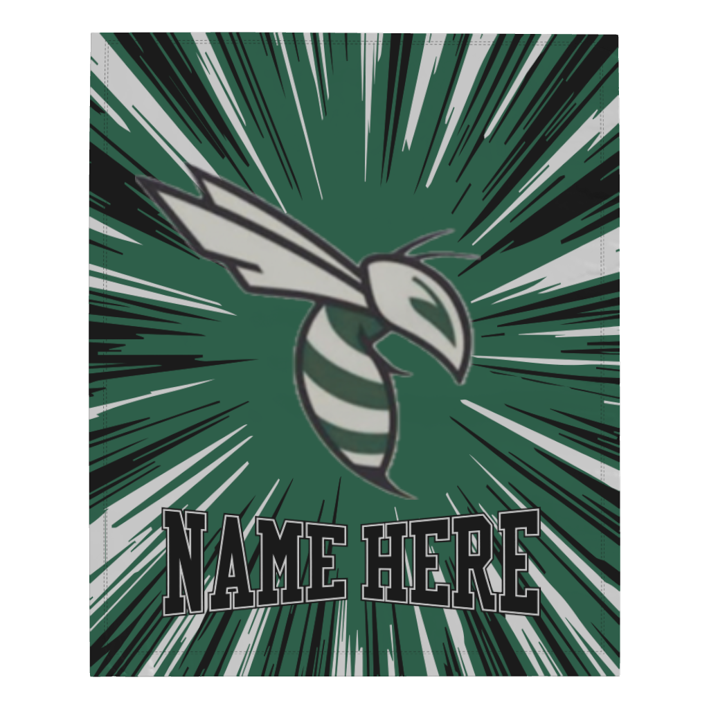 Carter Hornets Microfleece Blanket - 50" W X 60" L