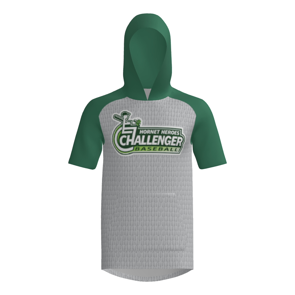 Carter Challengers Short Sleeve Sublimated Player Hoodie