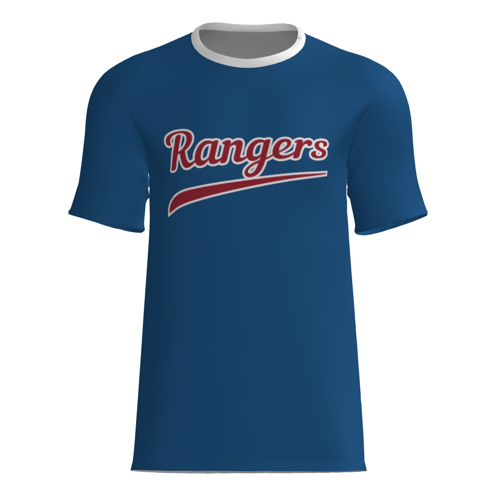 Carter Rangers Short Sleeve Dri-Gear Sublimated Tee Shirt