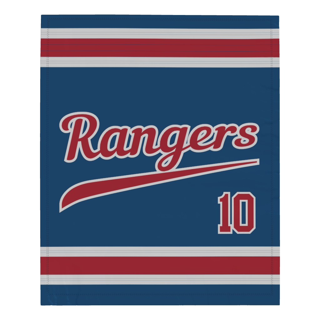 Carter Rangers Microfleece Blanket - 50" W X 60" L