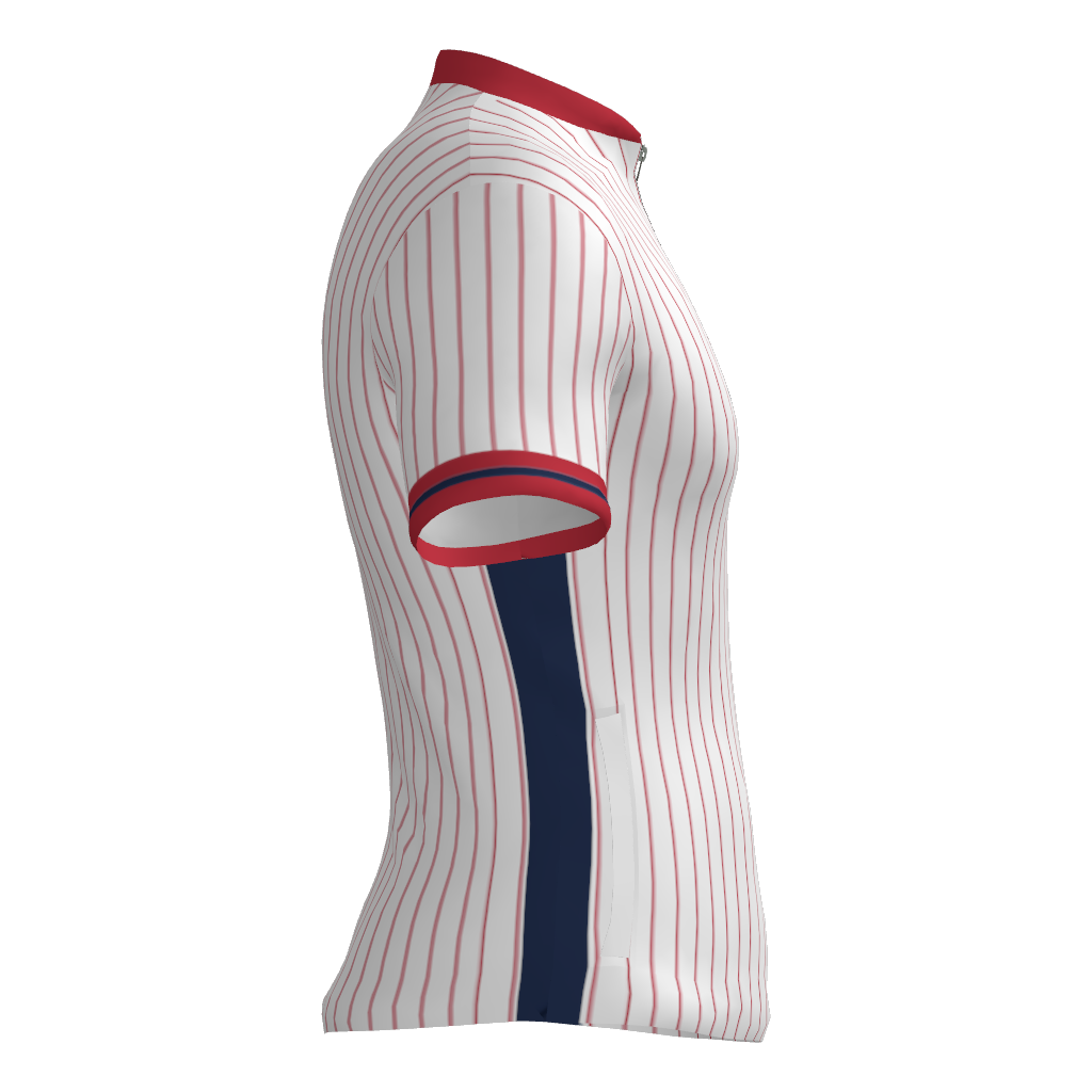 Tomahawks Short Sleeve Cage Jacket - Pinstripe