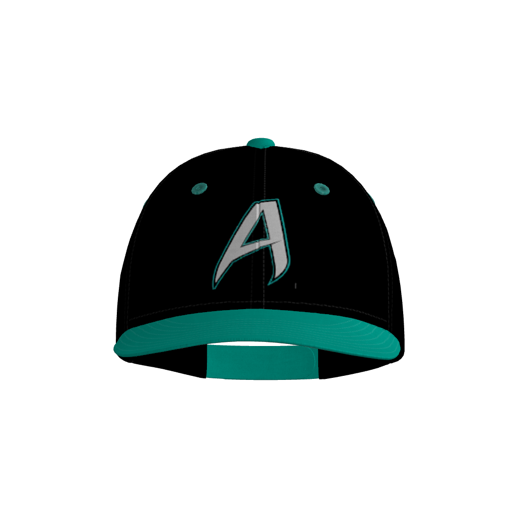 Alcoa Vipers Teal Pennant Snapback Game Cap