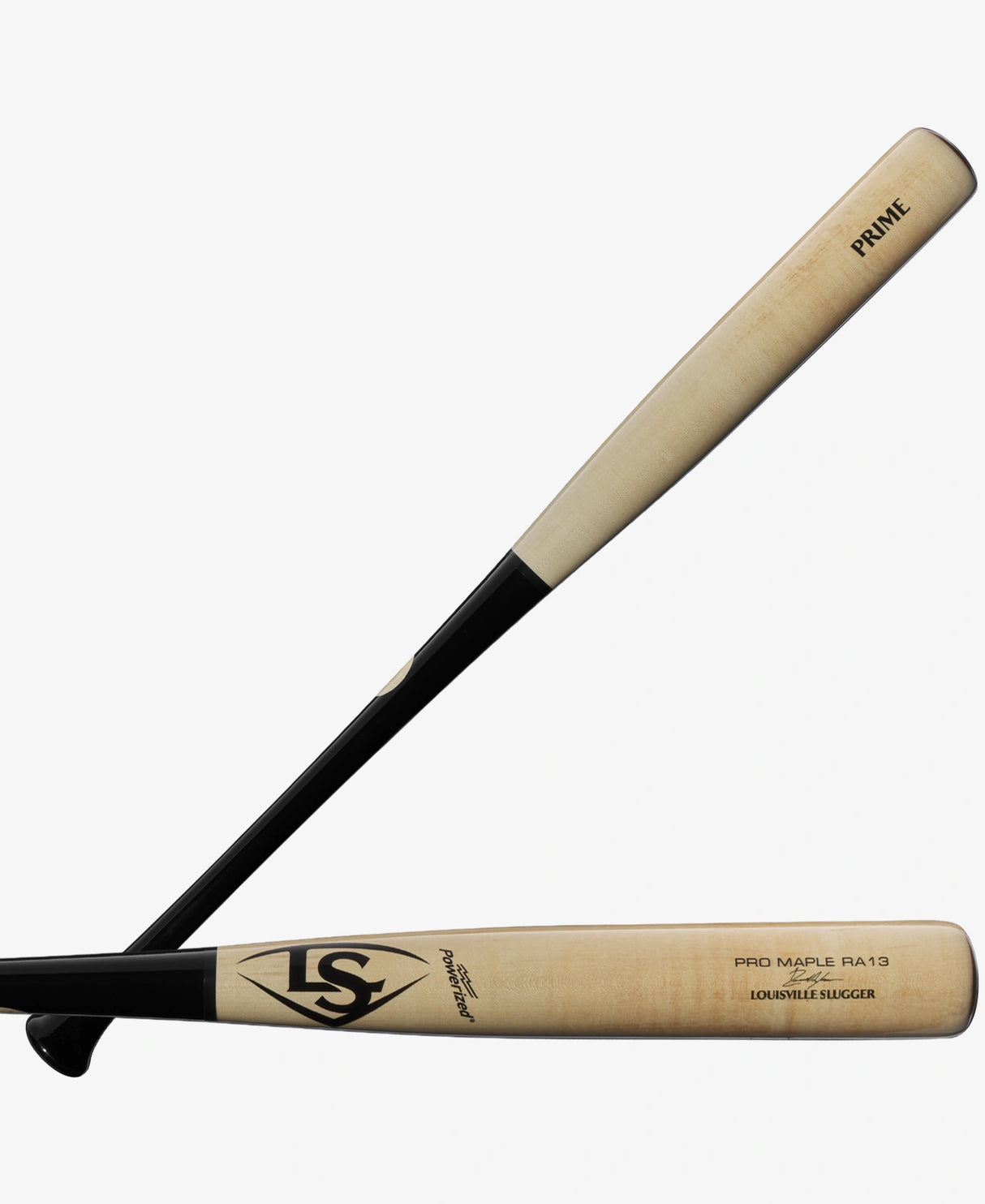 New Louisville Slugger Pro Prime Maple RA13 Baseball Bat - Natural/Black