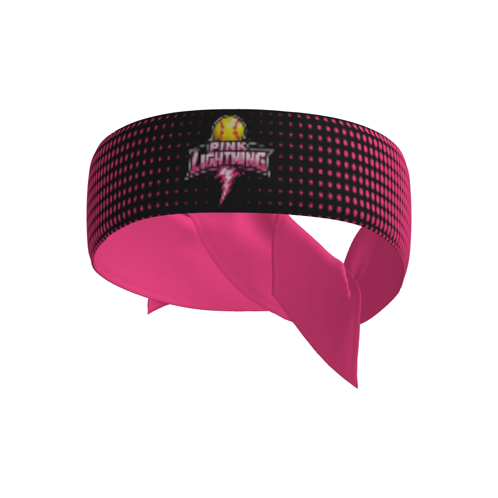 Pink Lightning Headband