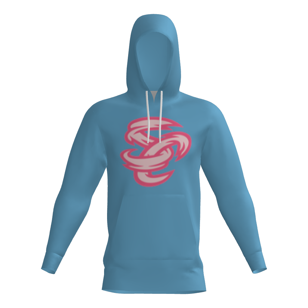 Stormchasers "SC" Sublimated Fleece Player Hoodie - Blue