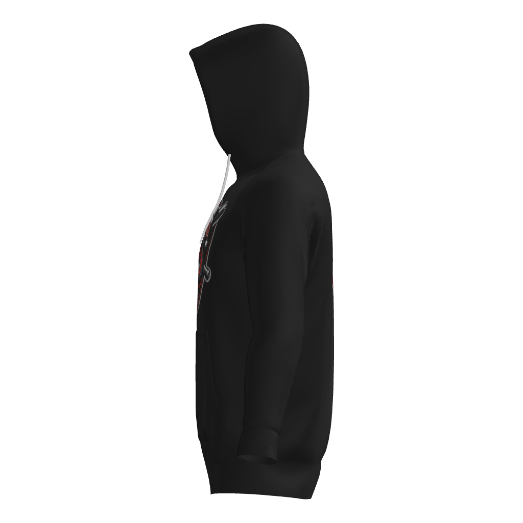 Lone Star Vipers Sublimated Fleece Player Hoodie - Black