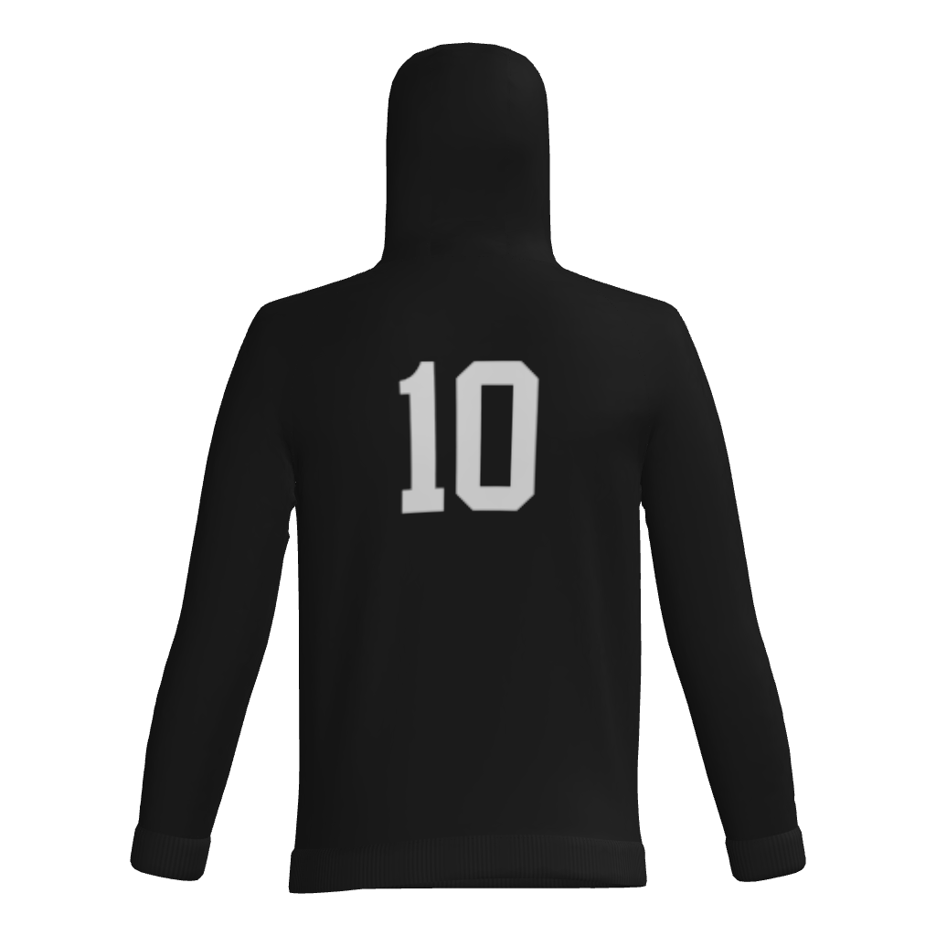 Hounds Legacy 60/40 Cotton Blend DTF Fleece Hoodie W/ Number