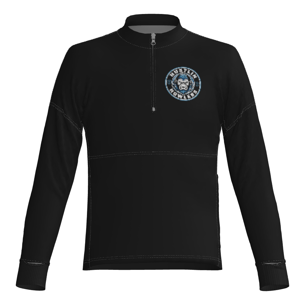 Hustlin' Howlers Fleece 1/4 Zip Crew Neck Jacket
