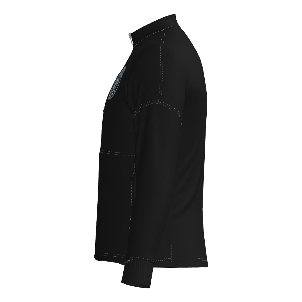 Hustlin' Howlers Fleece 1/4 Zip Crew Neck Jacket
