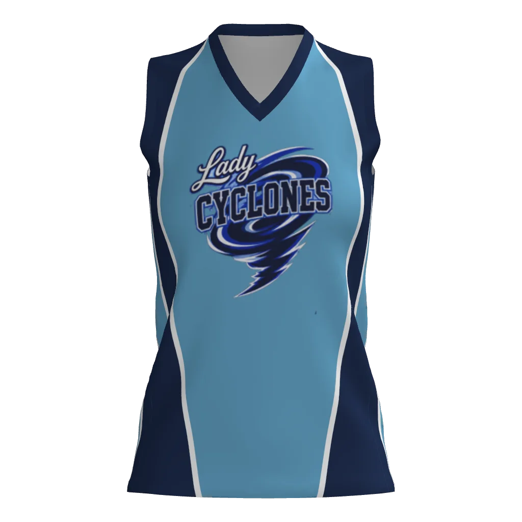 Lady Cyclones Sleeveless Game Jersey