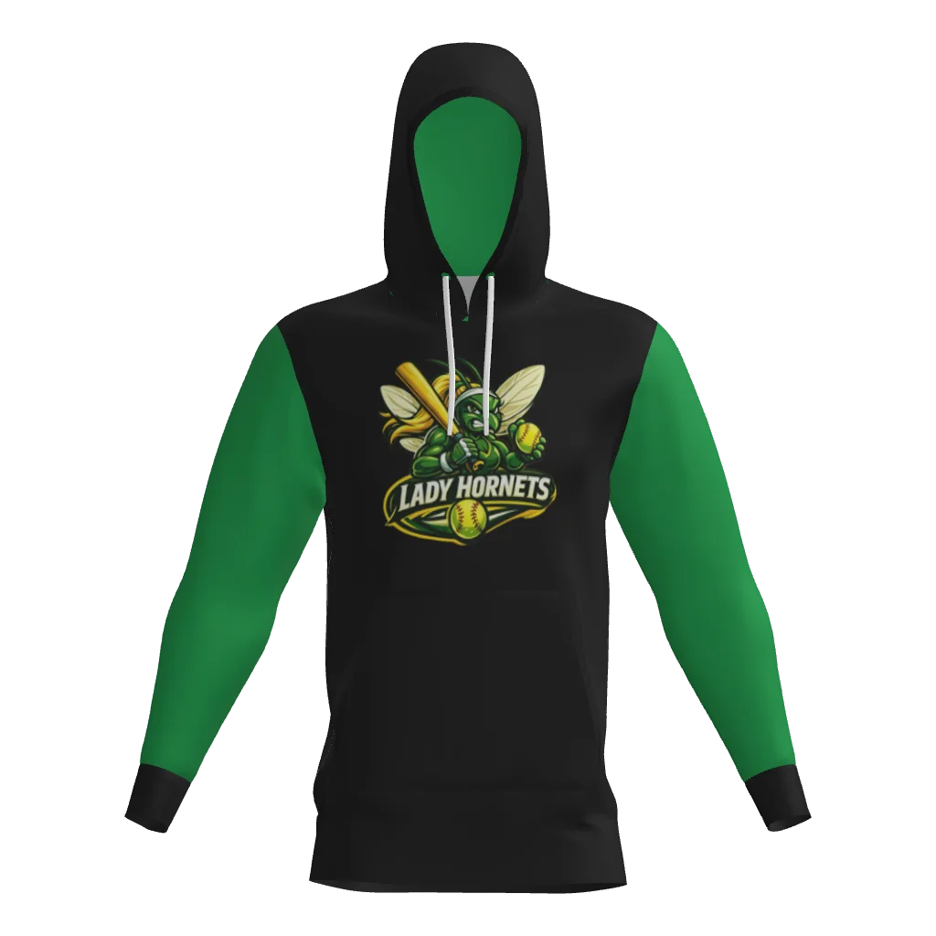 Lady Hornets Sublimated Fleece Player Hoodie