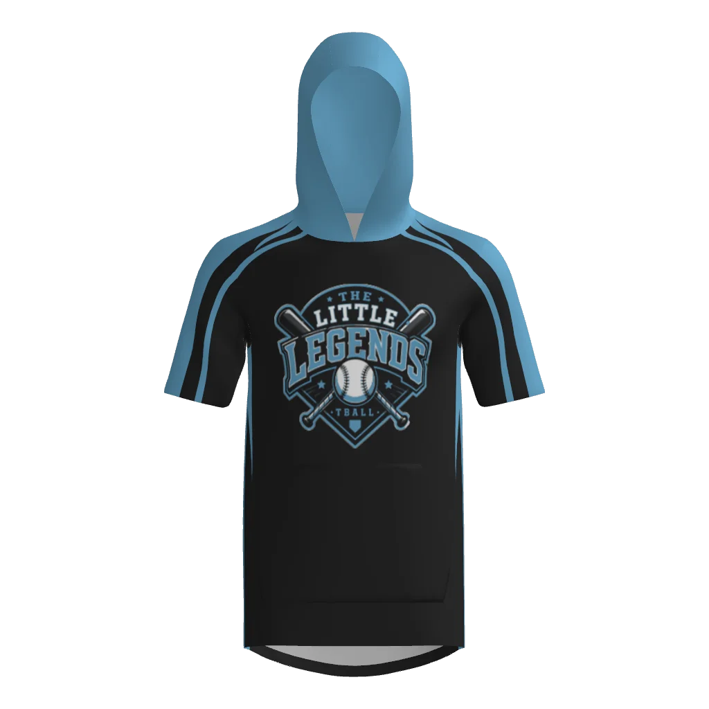 Little Legends Short Sleeve Sublimated Hoodie