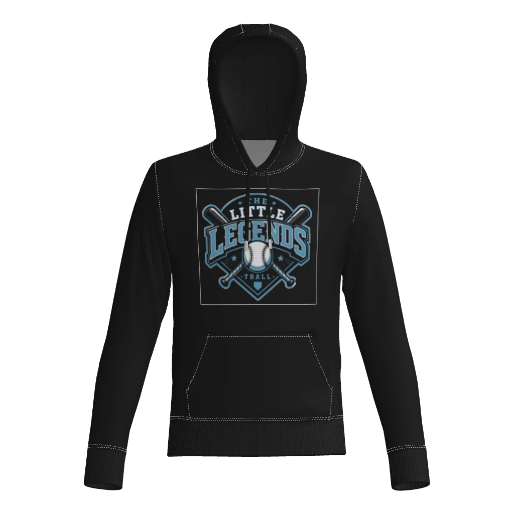 Little Legends 60/40 Cotton Blend DTF Fleece Hoodie W/ Number