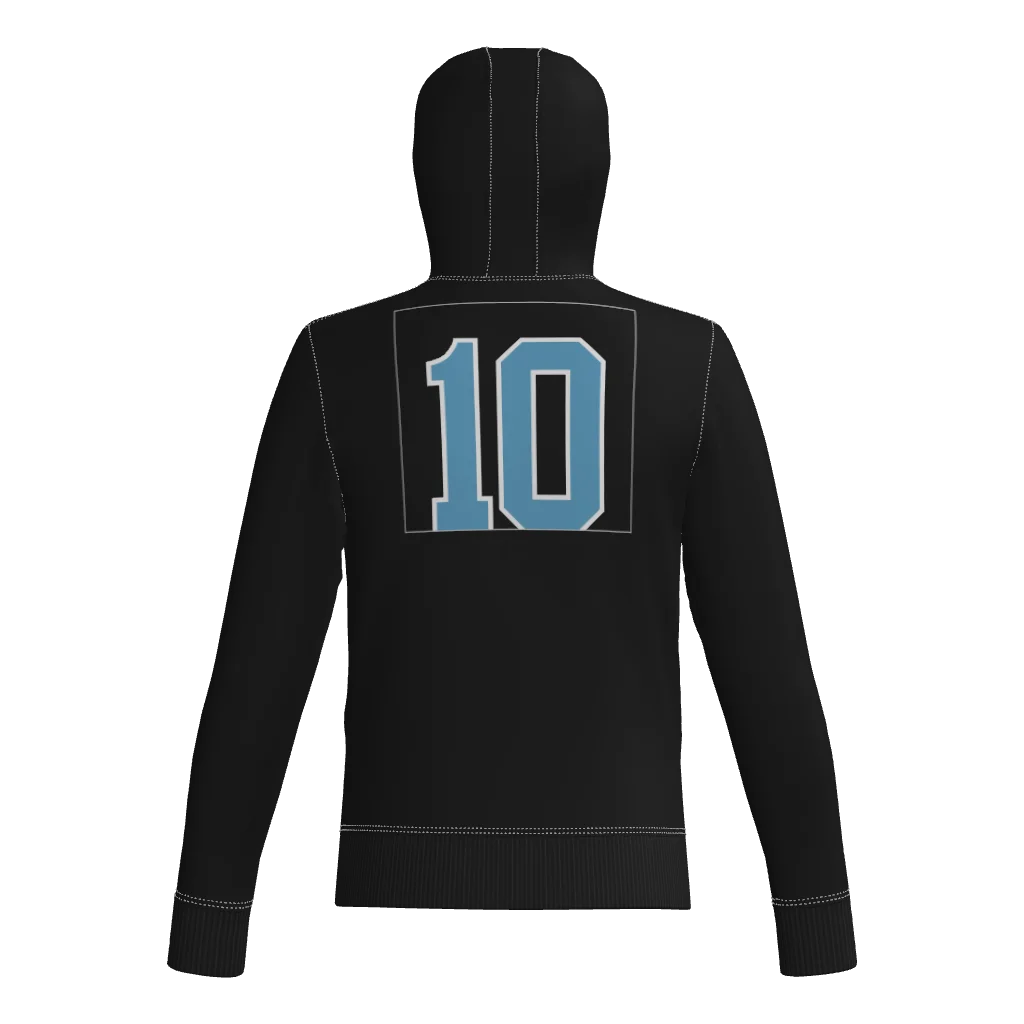 Little Legends 60/40 Cotton Blend DTF Fleece Hoodie W/ Number