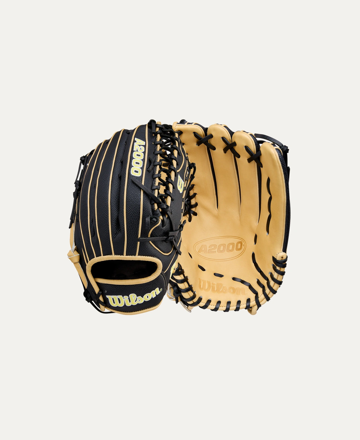 New 2026 A2000® Classics Series OT7SS 6 Finger Web 12.75in - Black/Blonde