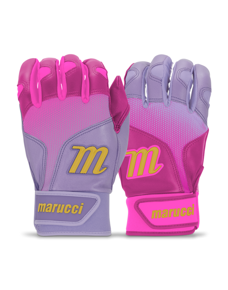 New Marucci PWR Fade Youth Batting Gloves