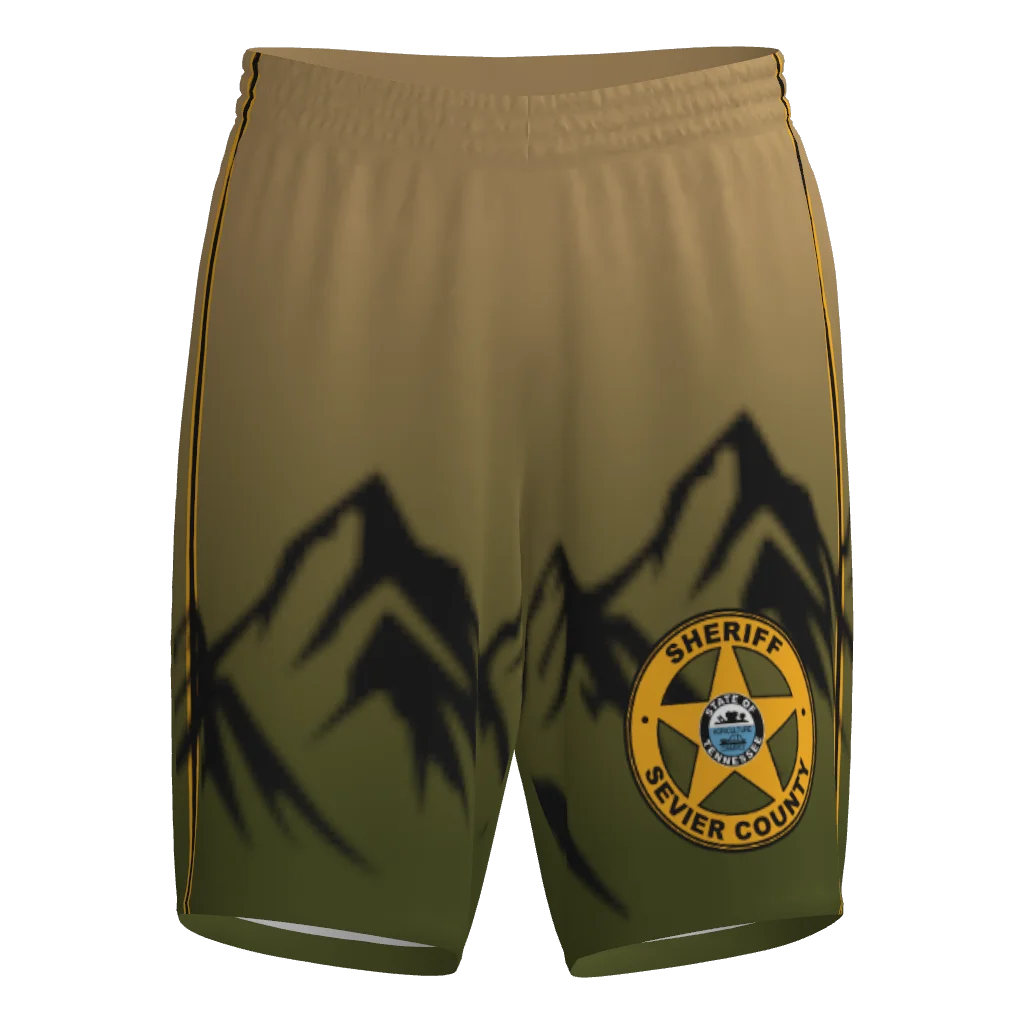 Sevier County Sheriff Loose Pocketed Short with 9" Inseam