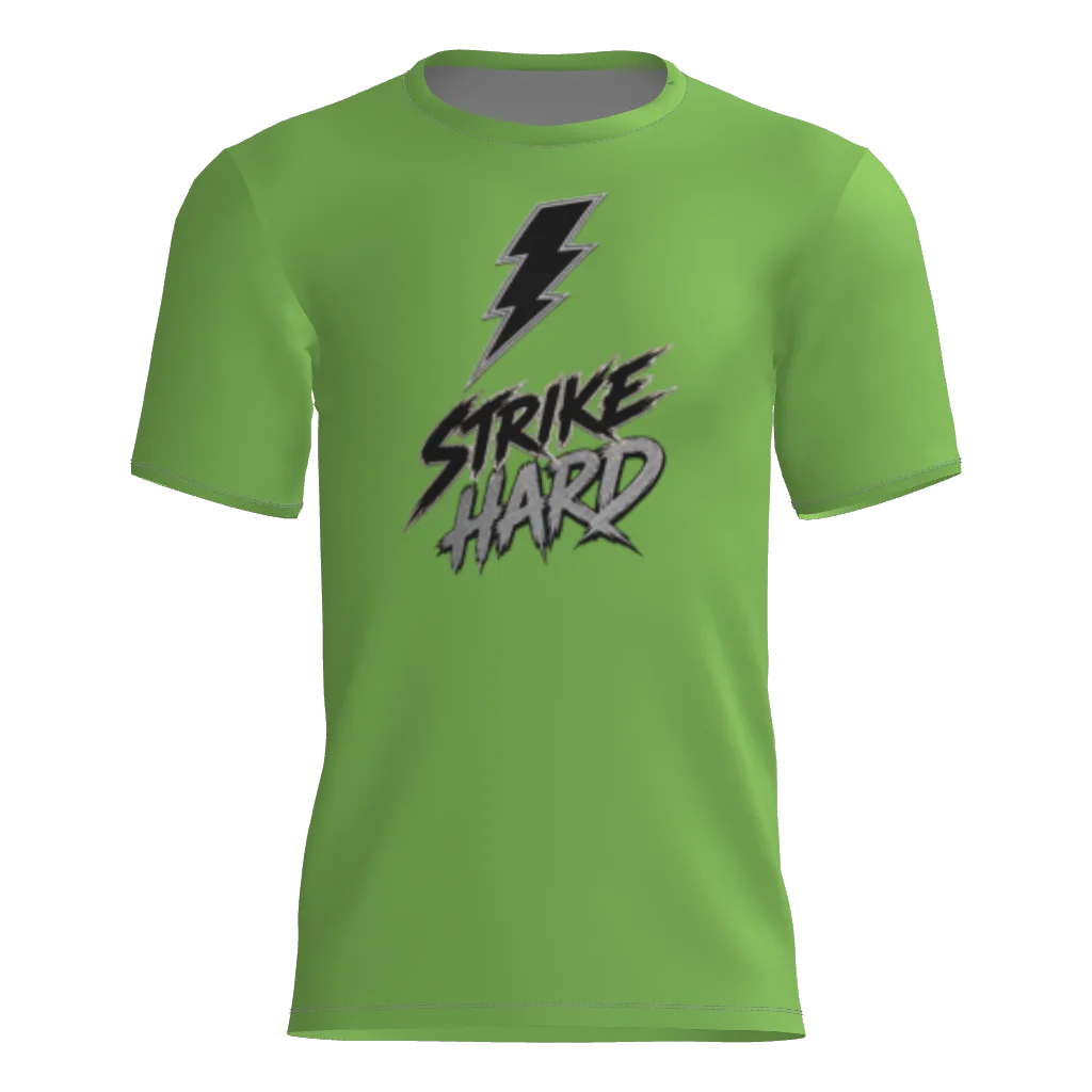 Bower Lightning Green Short Sleeve Dri-Gear DTF Tee Shirt - Strike Hard