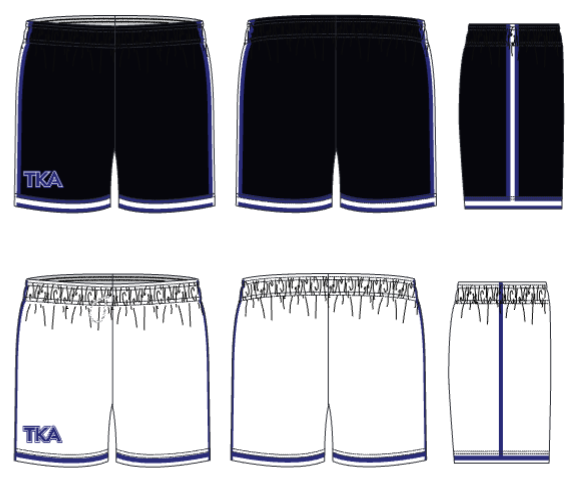 TKA Jr Pro Reversable Youth Basketball Short