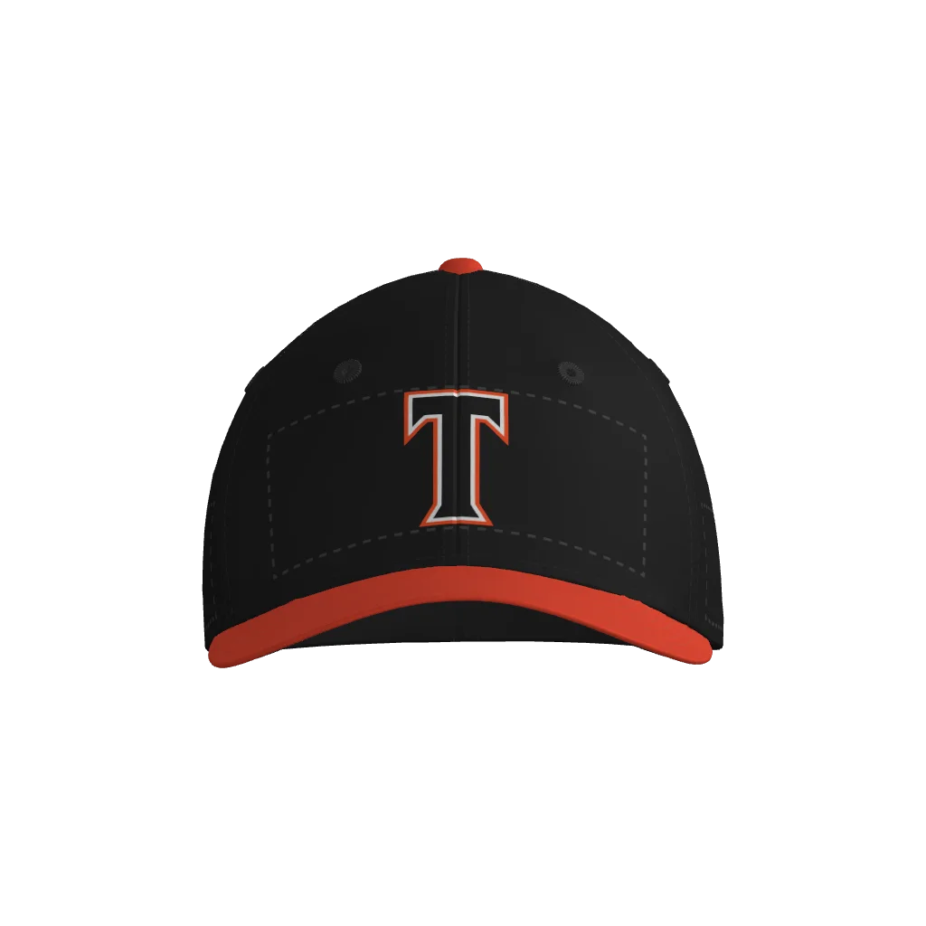 TN Tribe 8u Champro MVP Game Cap - Black/Orange