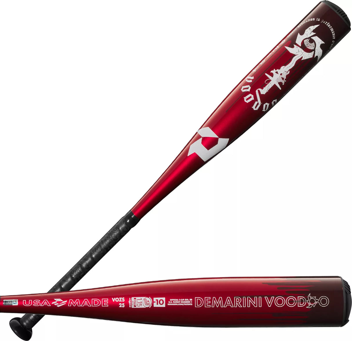 New 2025 DeMarini Voodoo One (-10, -8, -5) 2 ¾” USSSA Baseball Bat
