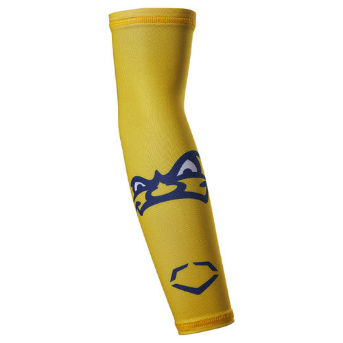 New EvoShield Savannah Bananas Arm Sleeve - Yellow