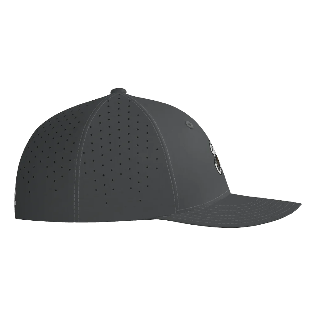 Storm Chasers Grey Angry Twister Hat - Champro Flex Fit