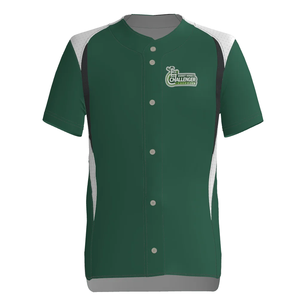Carter Challengers Full Button DTF Jersey