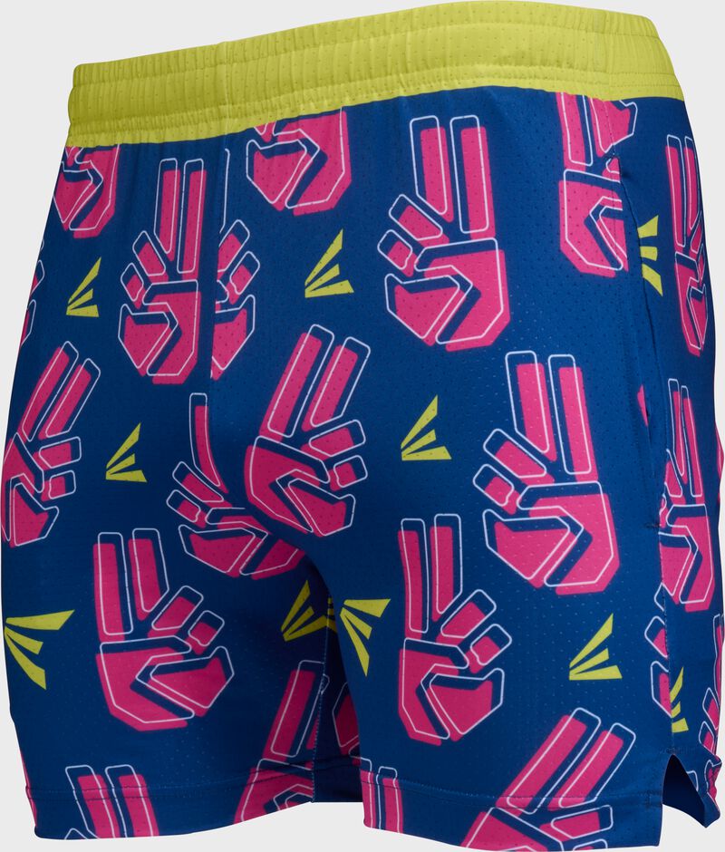 New Easton Spring Break Dub Navy and Pink Shorts