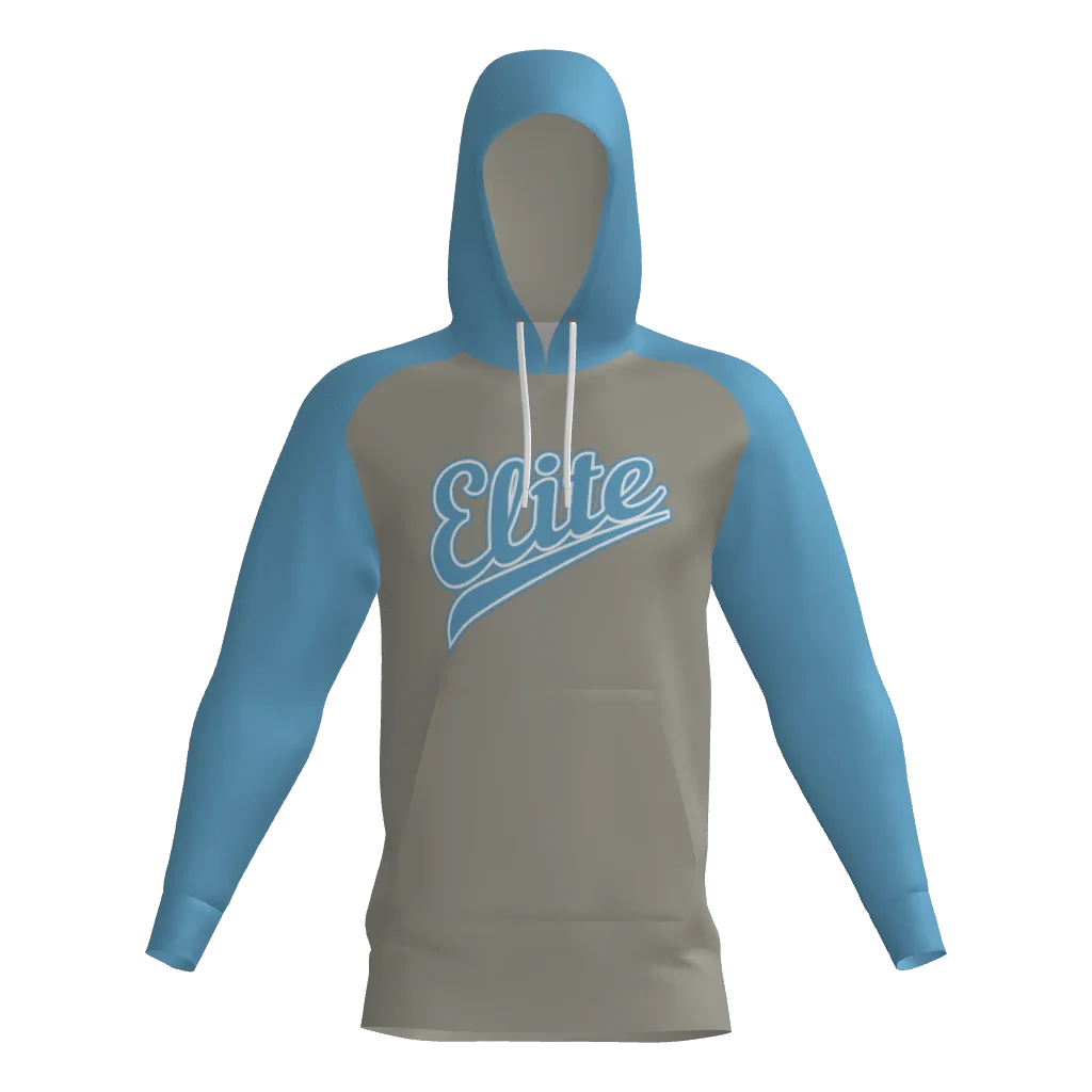Elite Sublimated Fleece Hoodie W/ Number