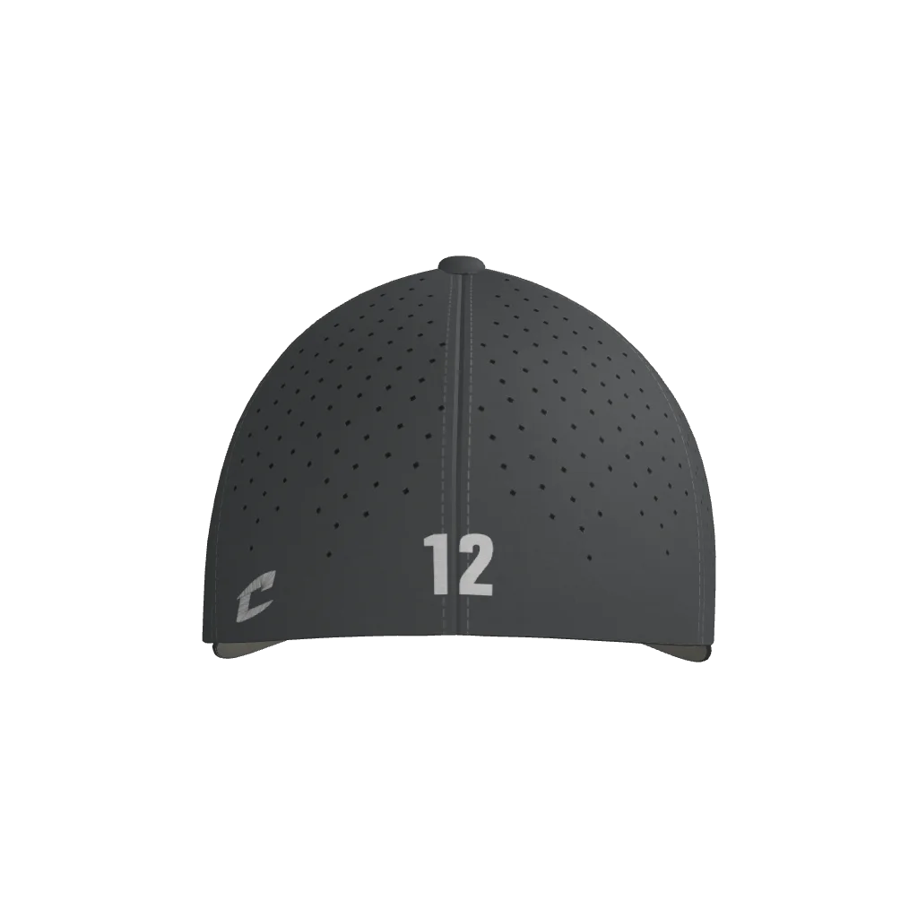 Storm Chasers Grey Angry Twister Hat - Champro Flex Fit