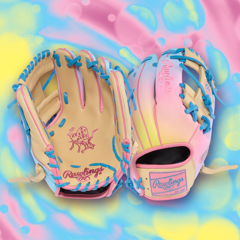 New Rawlings Heart of the Hide Fun Burst 2.0 11.5in Fit Infield Glove