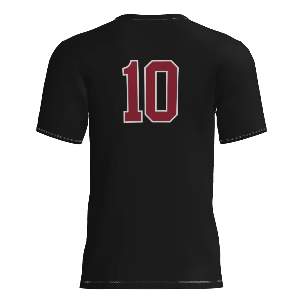 Outlaws Short Sleeve Dri-Gear DTF Tee Shirt W/Number