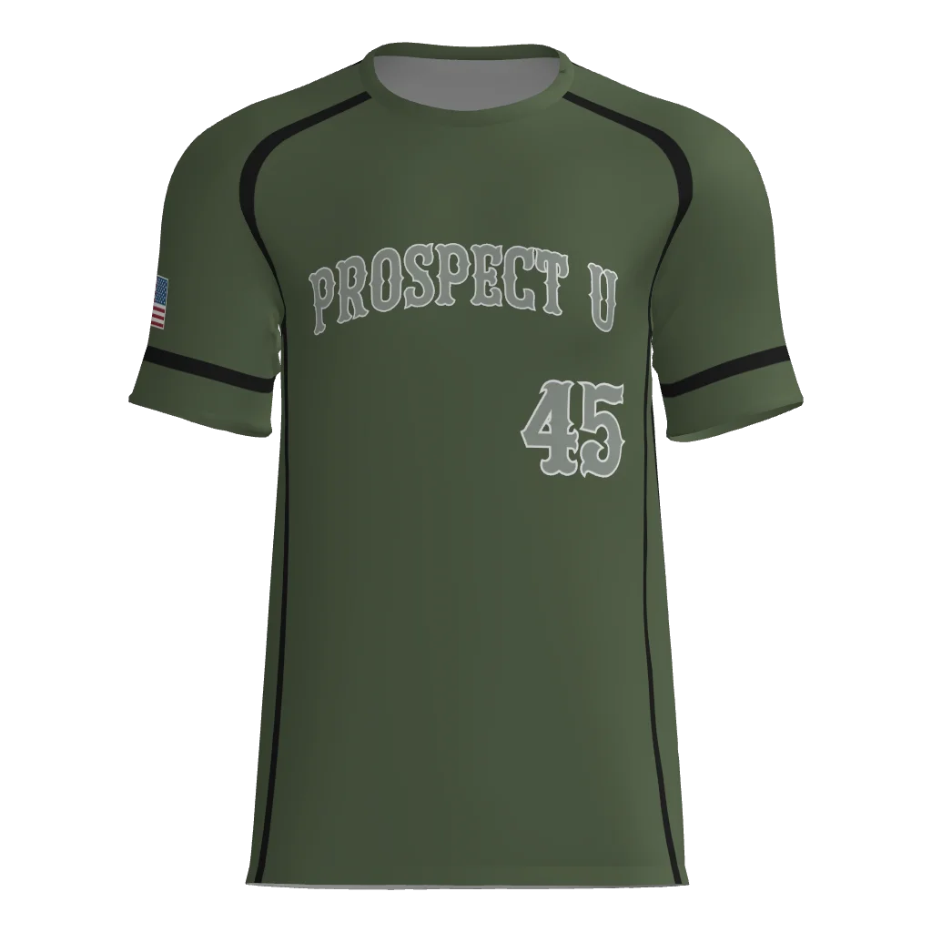 Prospect U Crew Neck Game Jersey - Green