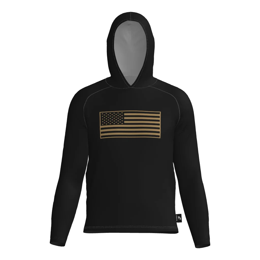 Recruits DTF Long Sleeve Dri Gear T-Shirt Hoodie