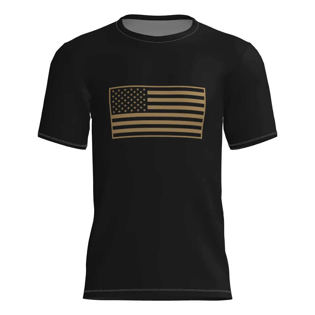 Recruits Short Sleeve Dri-Gear DTF Tee Shirt W/Number
