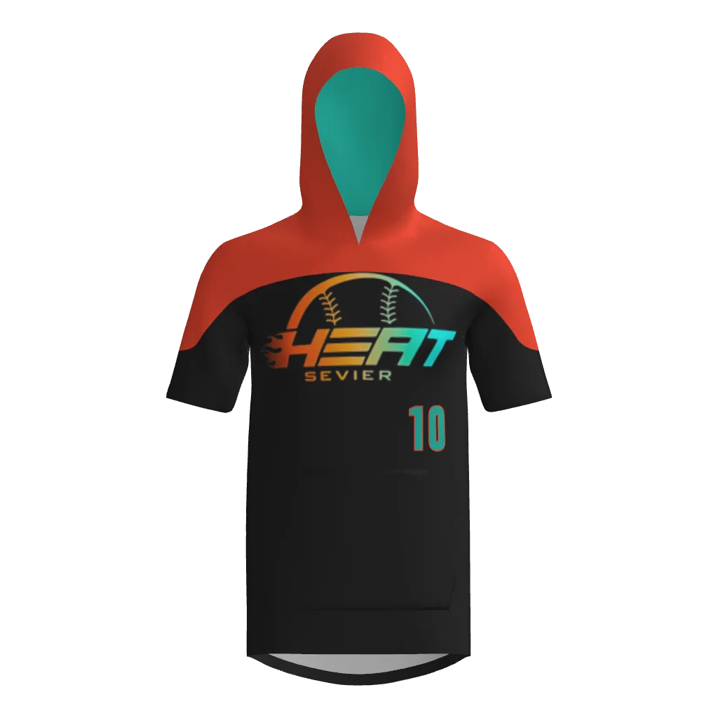 Sevier Heat Short Sleeve Sublimated Hoodie