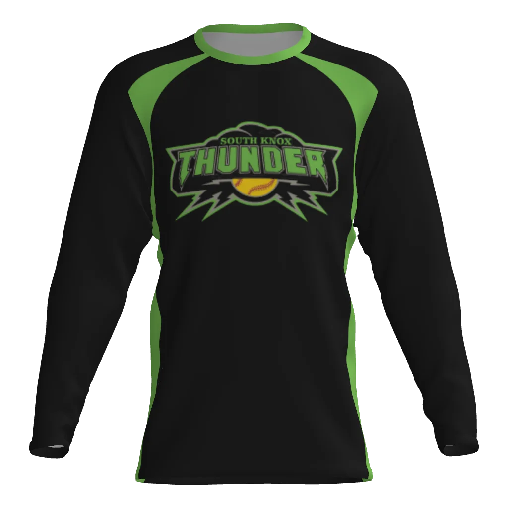 South Knox Thunder Long Sleeve Dri-Gear Sublimated T-Shirt