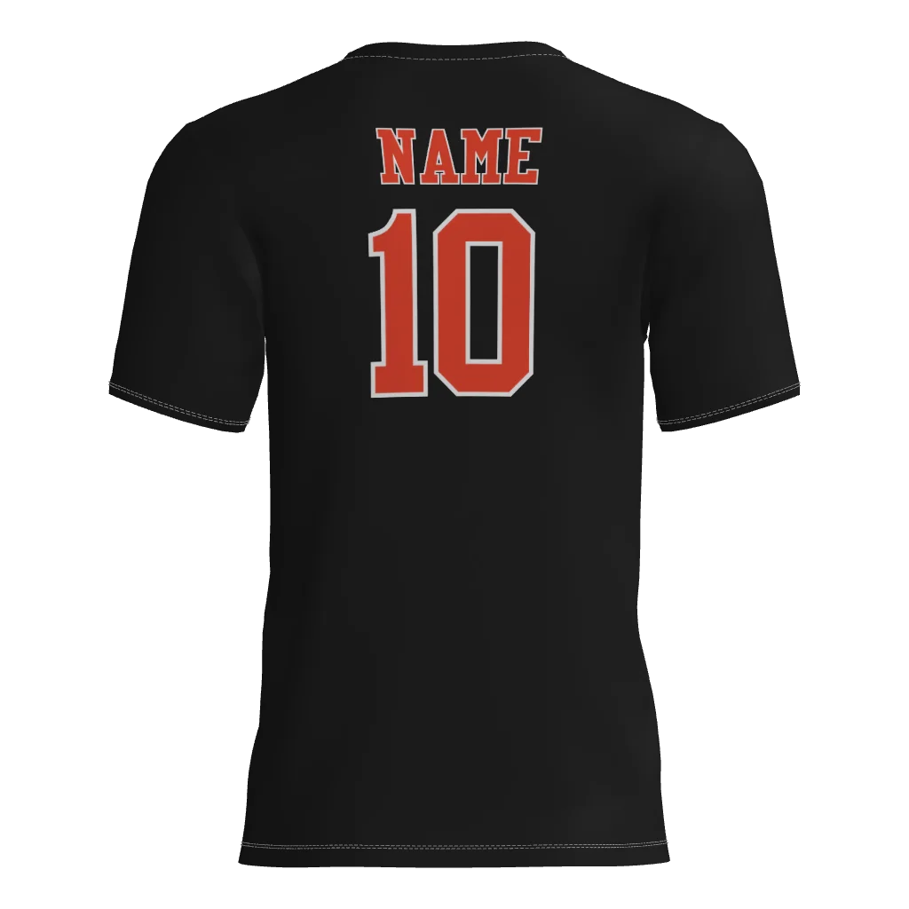 Tigers Short Sleeve Dri-Gear DTF Tee Shirt W/ Name & Number