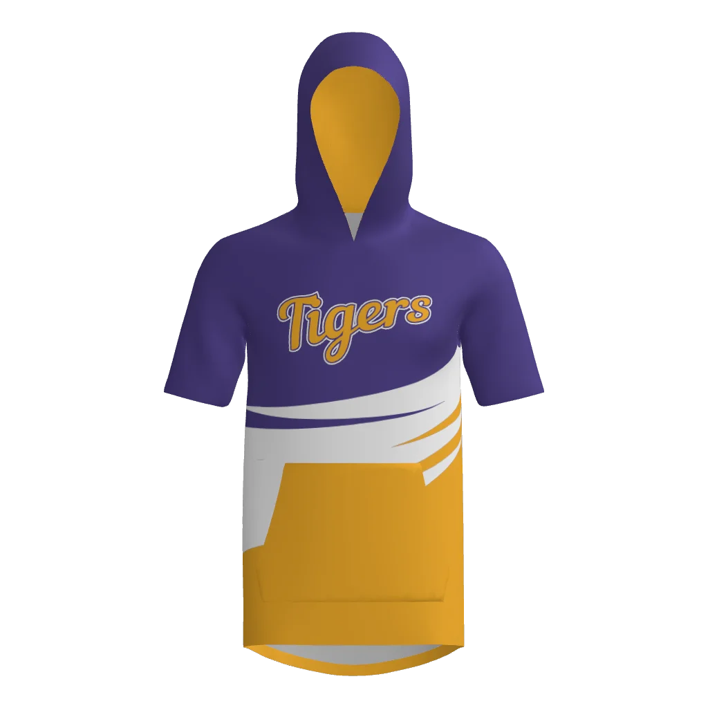 Tigers Short Sleeve Sublimated Player Hoodie