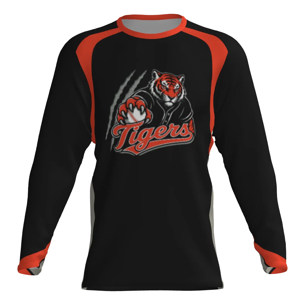 Tigers Long Sleeve Dri-Gear Sublimated T-Shirt