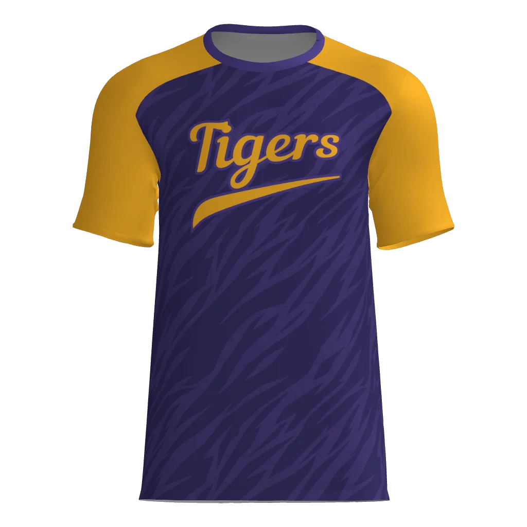 Tigers Sleeve Dri-Gear Sublimated Player Tee Shirt
