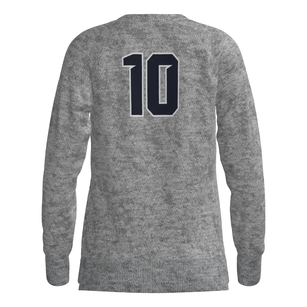 Tomahawks Victory Fleece Women's Split Hem Crew Neck Sweatshirt