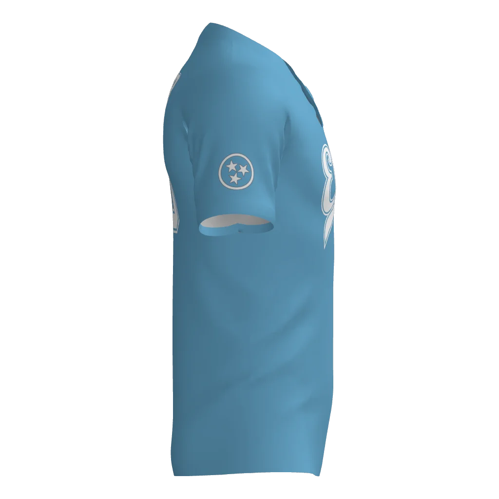 Tristar Elite 9u 2-Button Game Jersey - Blue