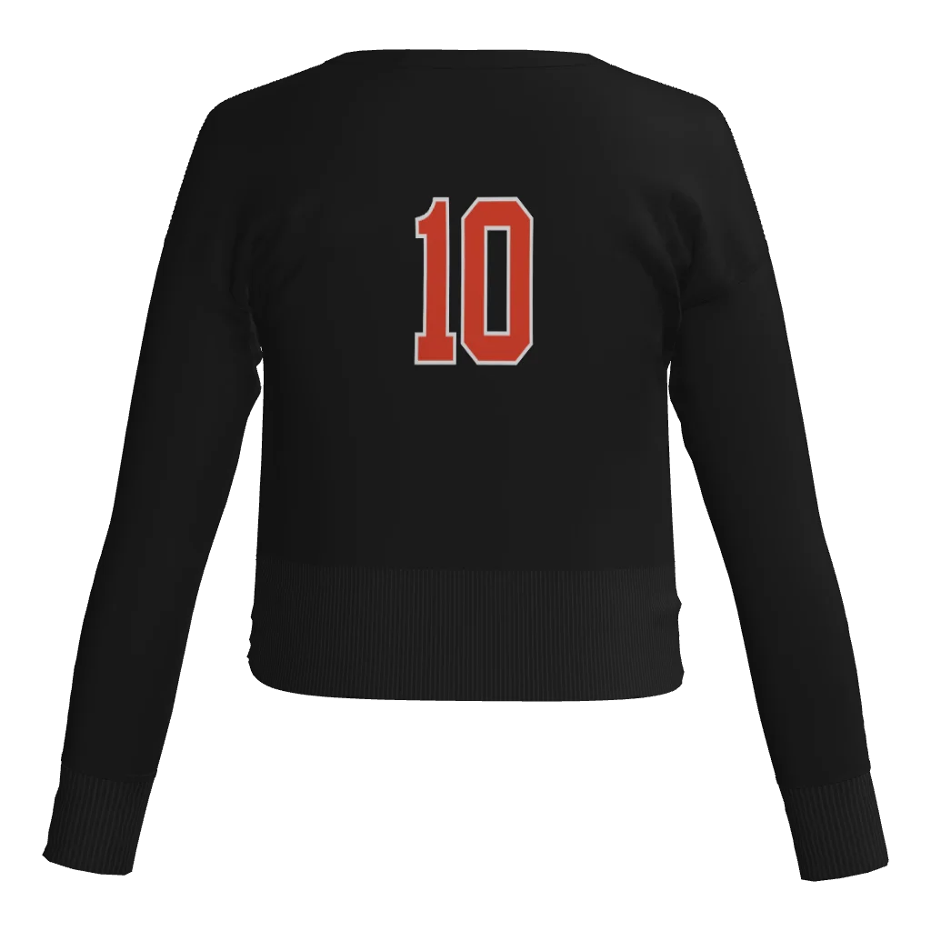 Vols Women's Crop Crew Neck Sweatshirt